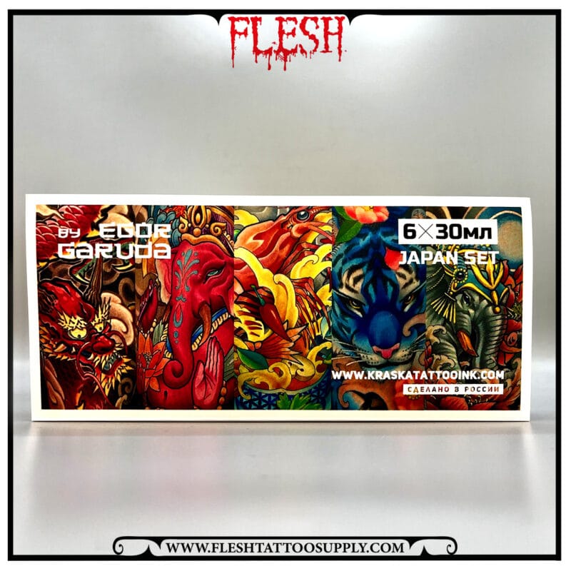 ست رنگ ژاپنی JAPAN SET 6pcs 30ml
