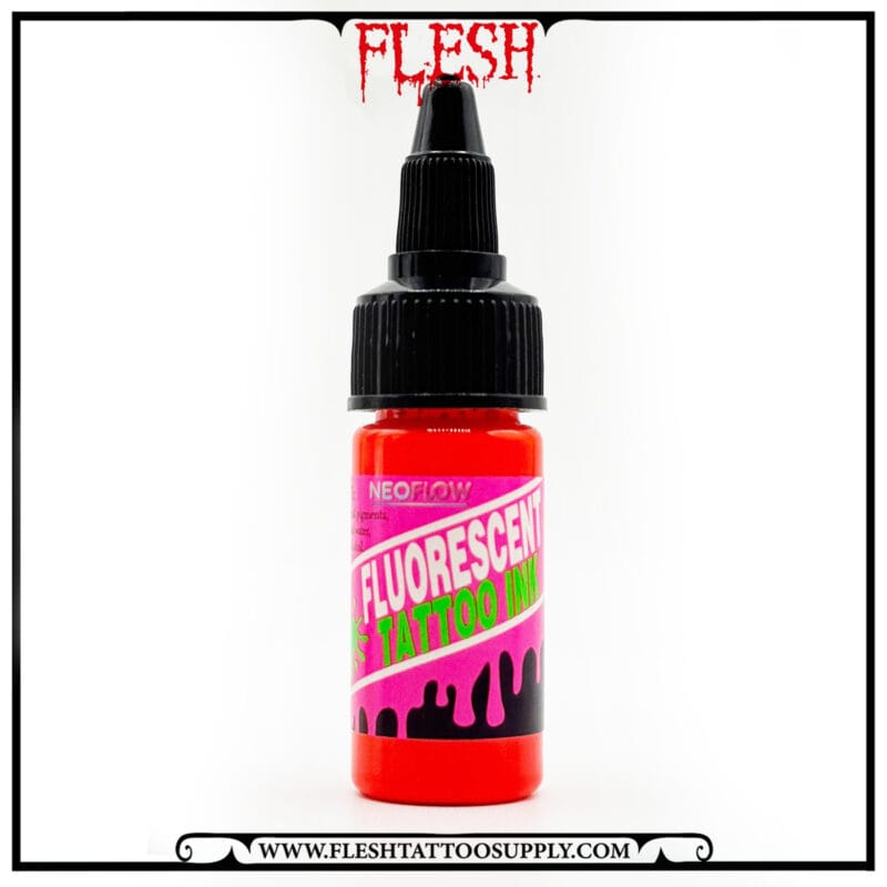 رنگ فلورسنت بلک لایت تتو NEO FLOW 15 ml