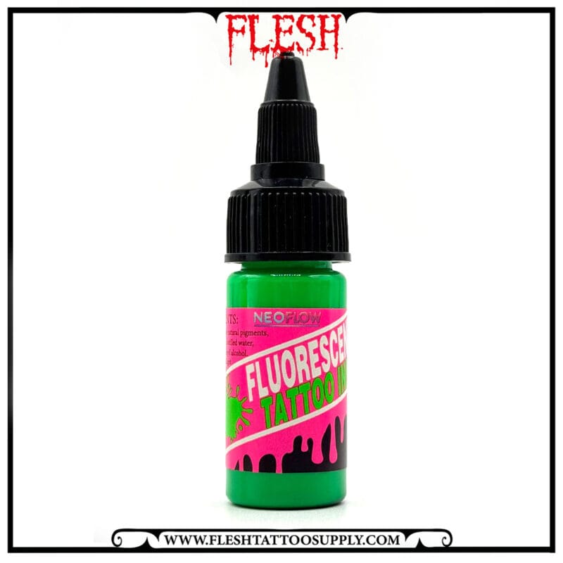 رنگ فلورسنت بلک لایت تتو NEO FLOW 15 ml