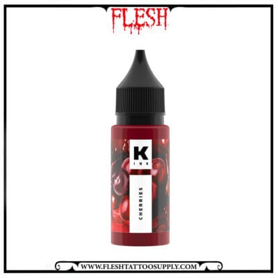 رنگ قرمز تتو برند کراسکا cherries 15ml