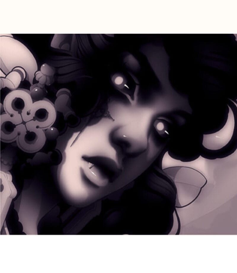 ست تخصصی رنگ تتو گری واش گاتیک GOTHIC ROMANTIC SET