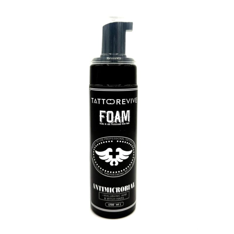 فوم تمیز کننده تتو برند ریوایو(روسی) tattoo revive foam