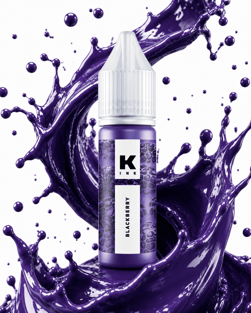 رنگ تتو بنفش BLACKBERRY 15ML