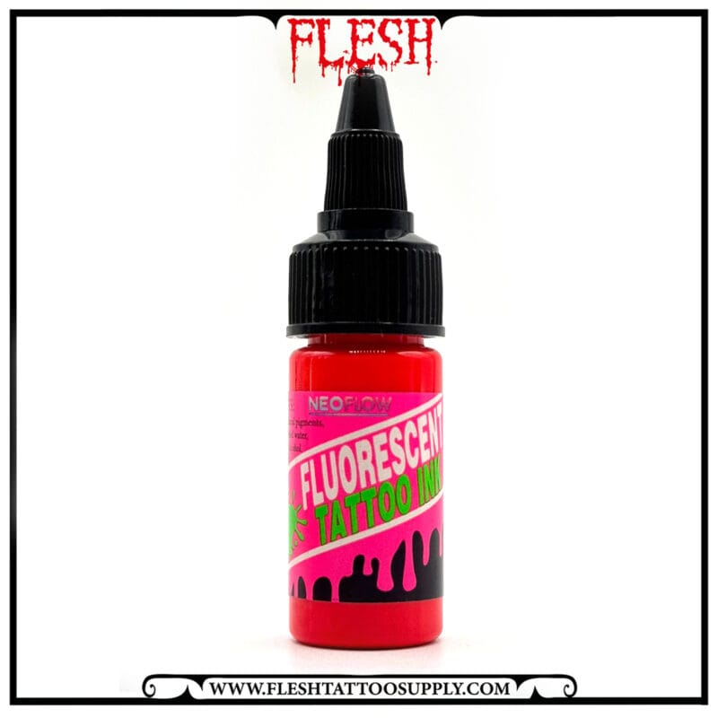 رنگ فلورسنت بلک لایت تتو NEO FLOW 15 ml