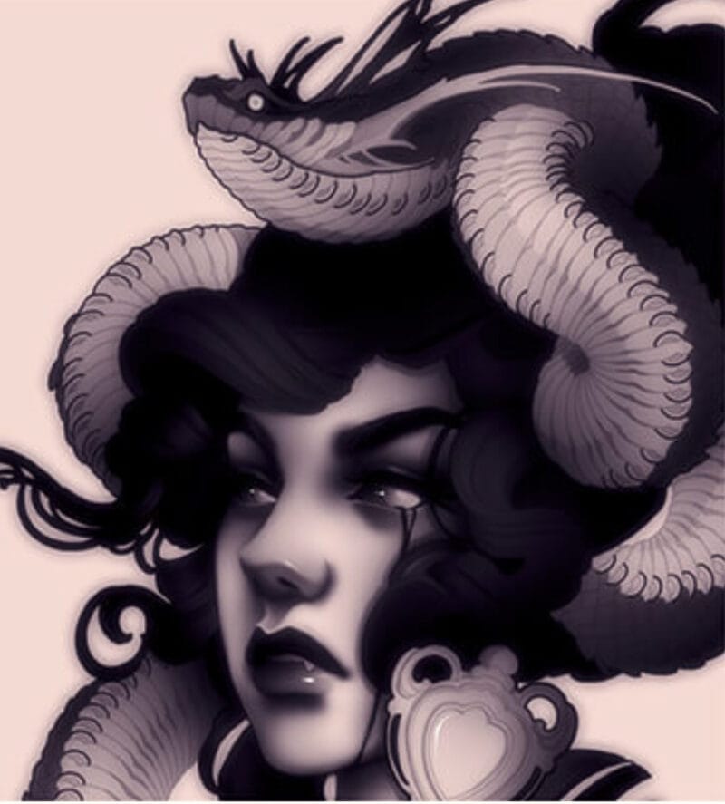 ست تخصصی رنگ تتو گری واش گاتیک GOTHIC ROMANTIC SET