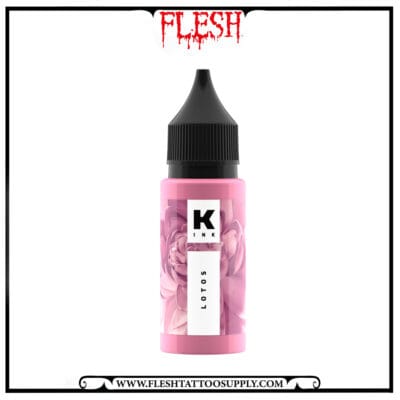 رنگ صورتی تتو برند کراسکا lotos 15ml