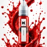 رنگ قرمز تتو کراسکا Poppy 15ml
